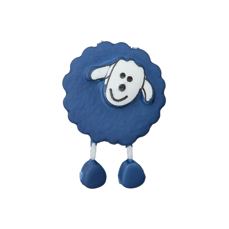 Polyester button Sheep shank 18mm