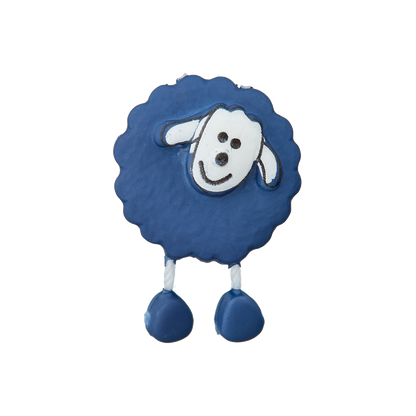 Polyester button Sheep shank 18mm