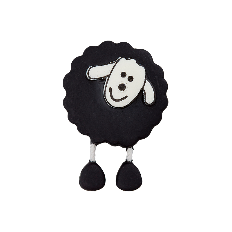 Polyester button Sheep shank 18mm