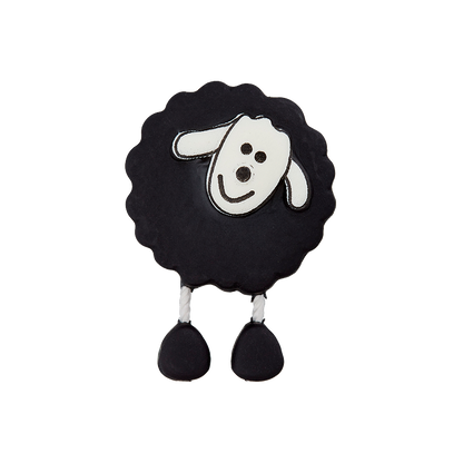Polyester button Sheep shank 18mm
