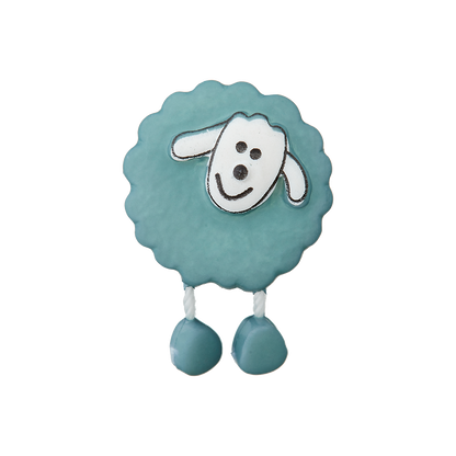 Polyester button Sheep shank 18mm