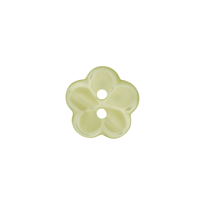 Polyester Two-Hole flower Button 12mm(50pcs)