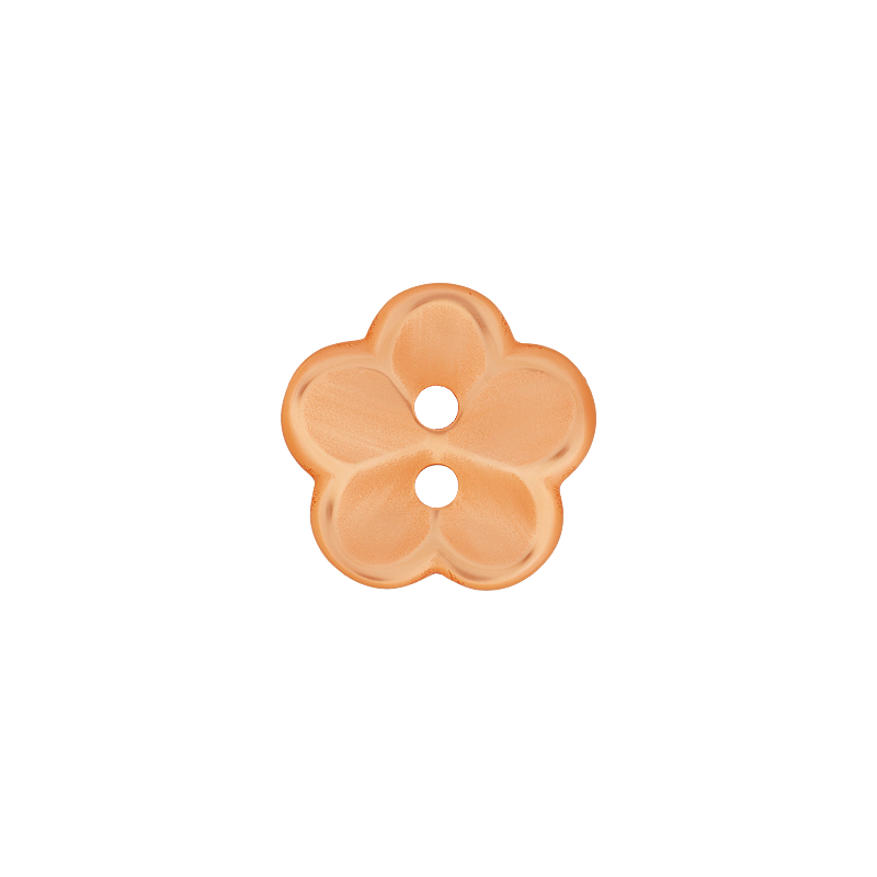 Polyester Two-Hole flower Button 12mm(50pcs)