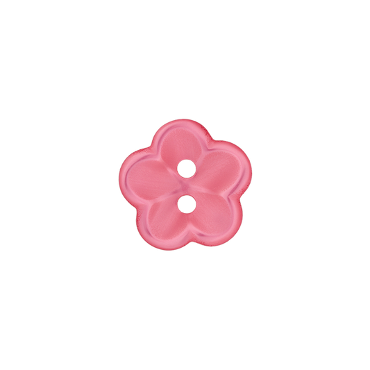 Polyester Two-Hole flower Button 12mm(50pcs)