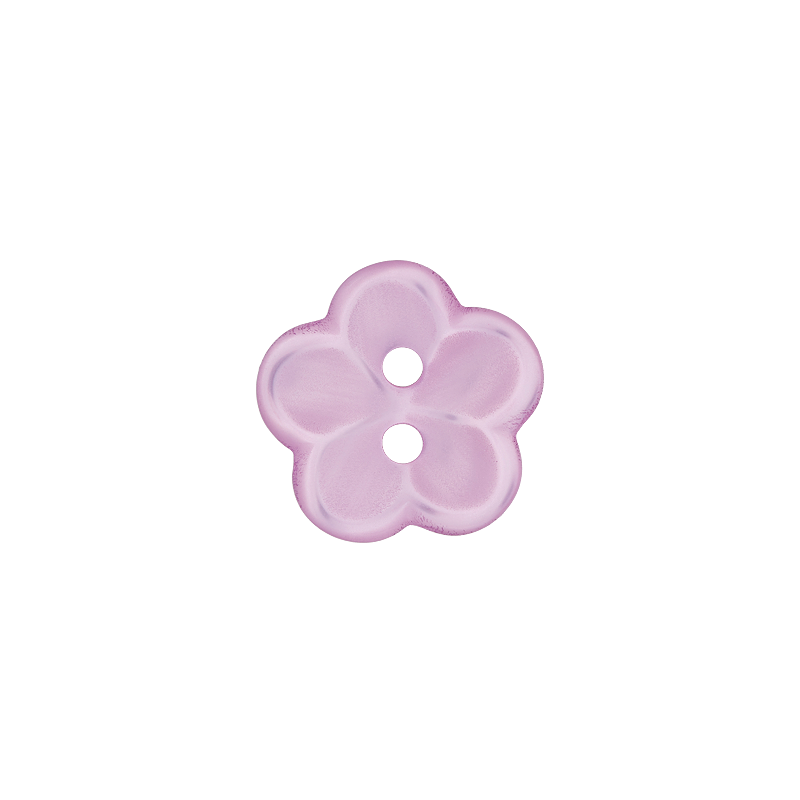 Polyester Two-Hole flower Button 12mm(50pcs)