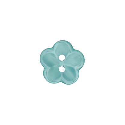 Polyester Two-Hole flower Button 12mm(50pcs)