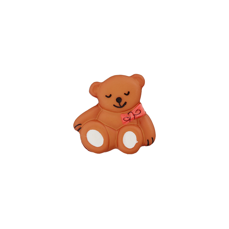 Polyester button Teddy 19mm