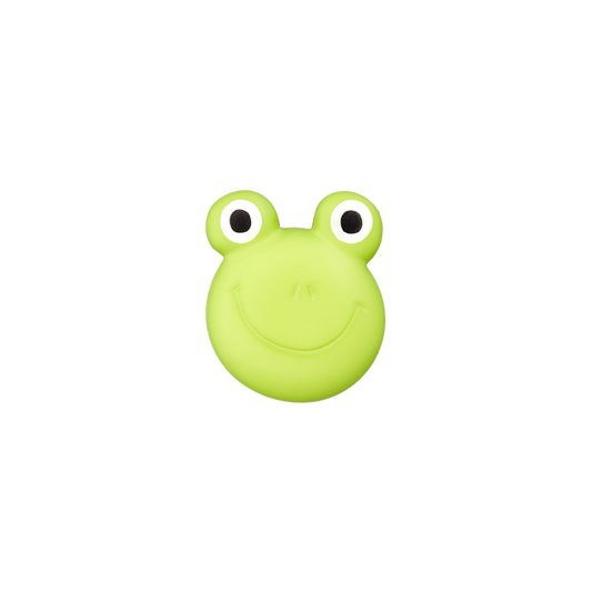 Polyester button Frog 20mm