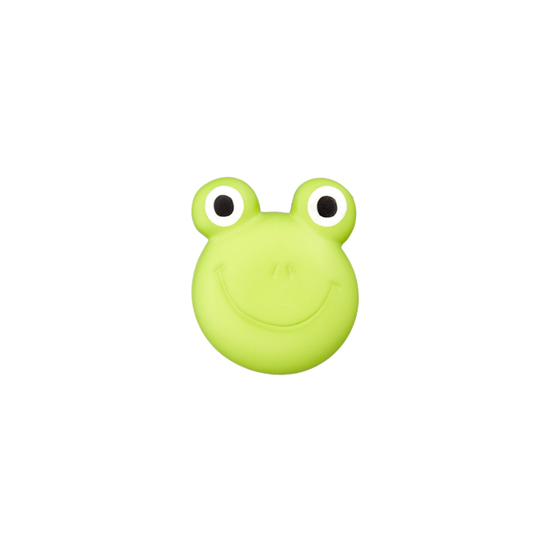 Polyester button Frog 20mm