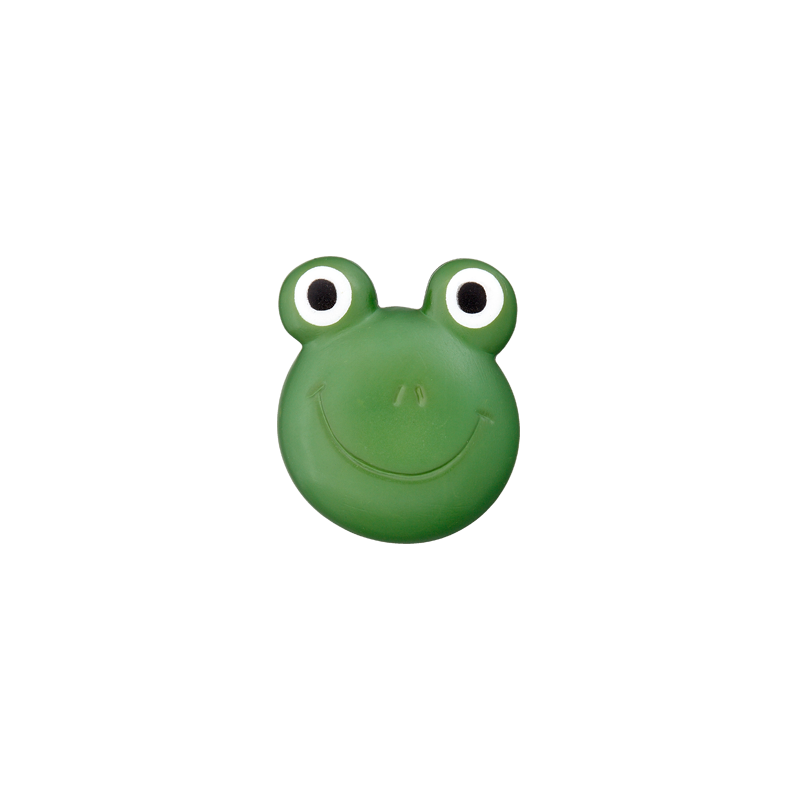 Polyester button Frog 20mm