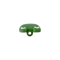 Polyester button Frog 20mm