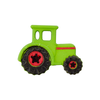 Polyester button Tractor 23mm
