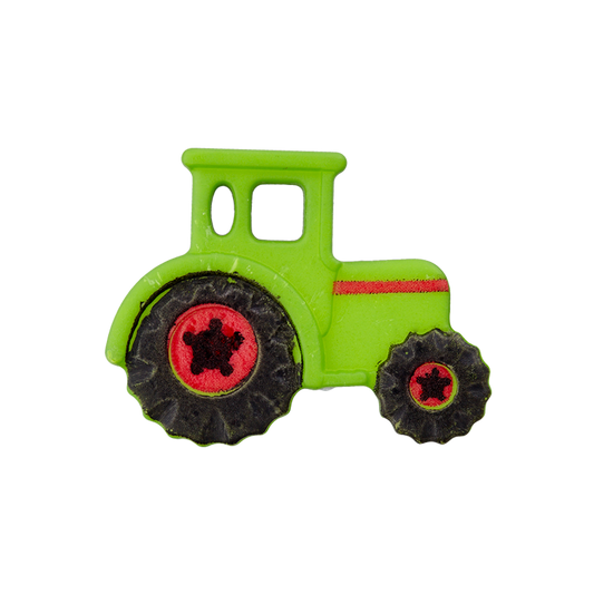 Polyester button Tractor 23mm