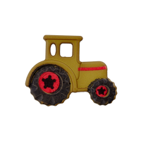 Polyester button Tractor 23mm