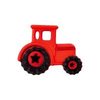 Polyester button Tractor 23mm