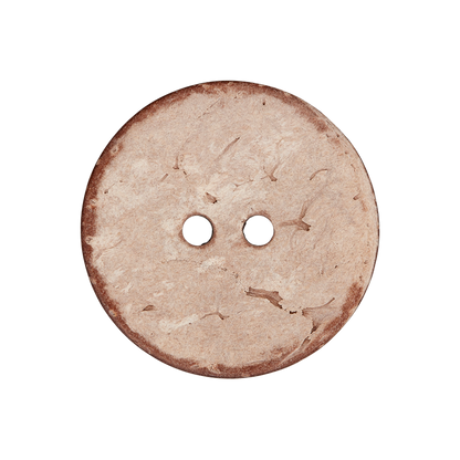 Coconut two-hole button 23mm,30mm