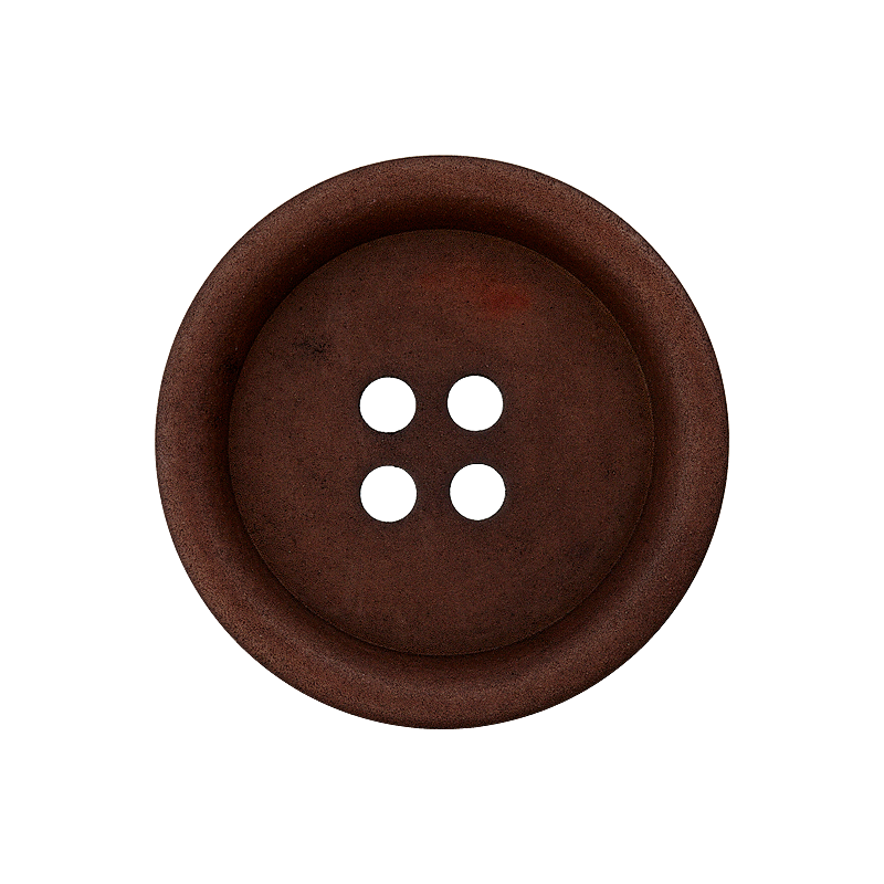 Corozo Four-Hole Button 12mm, 15mm, 20mm, 23mm, 28mm