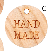 Wood Button 18mm  (Handmade, Made by me, Made with love)(20pcs)