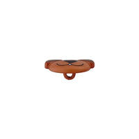 Polyester button Cat, Dog, Tiger 20mm