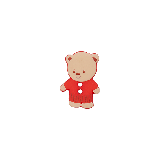 Polyester two-hole button Bear 15mm