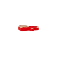 Polyester two-hole button Bear 15mm