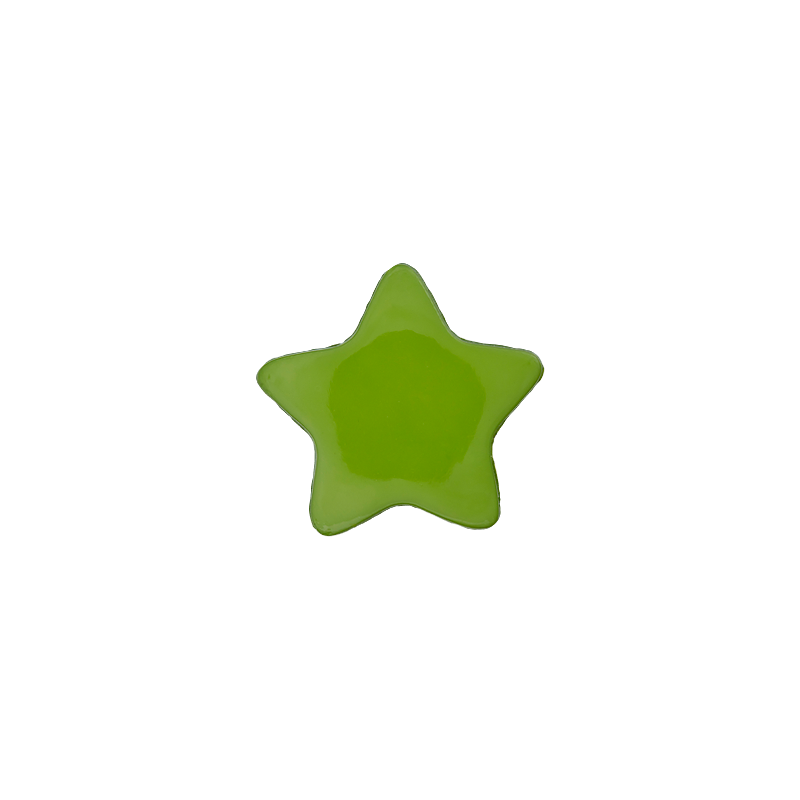 Polyester button shank Star 15mm