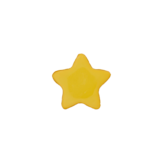 Polyester button shank Star 15mm
