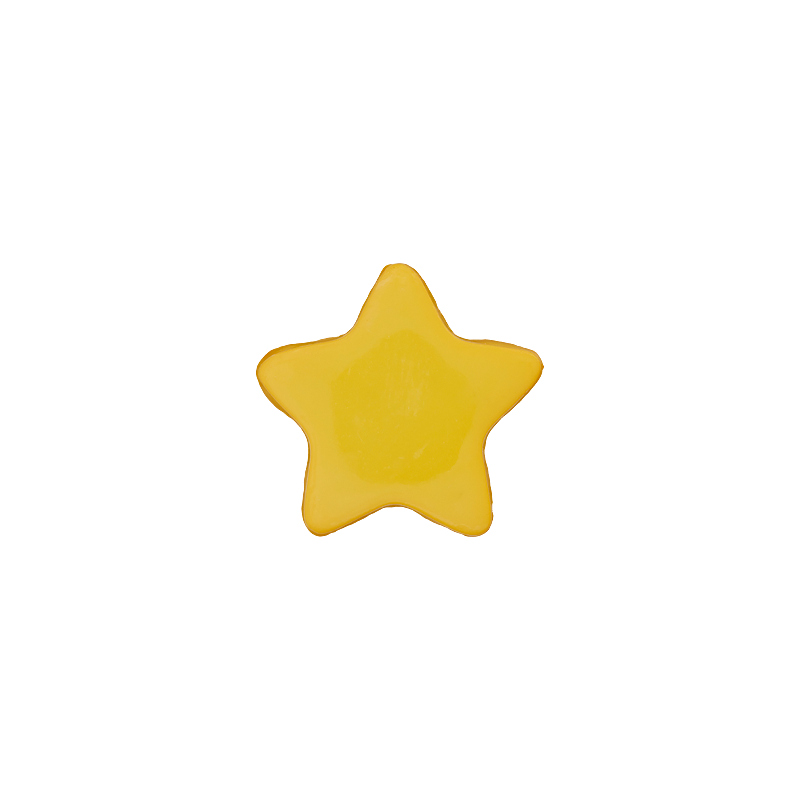 Polyester button shank Star 15mm