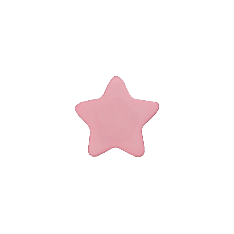 Polyester button shank Star 15mm