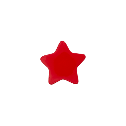 Polyester button shank Star 15mm
