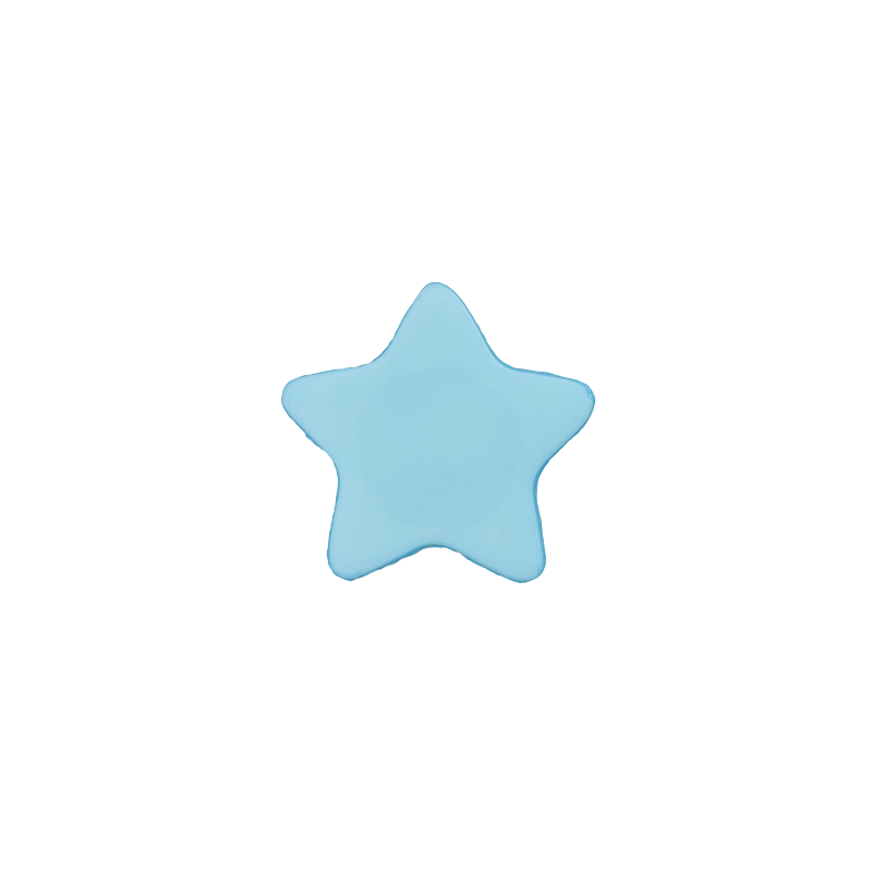 Polyester button shank Star 15mm