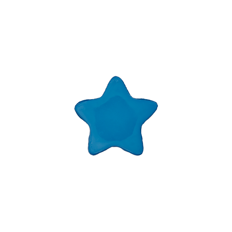 Polyester button shank Star 15mm