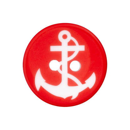 Polyester button Anchor 15mm
