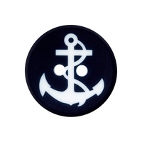 Polyester button Anchor 15mm