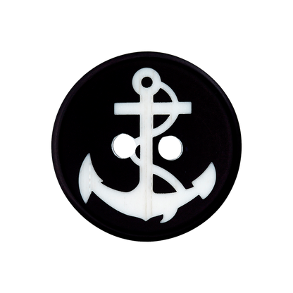 Polyester button Anchor 15mm