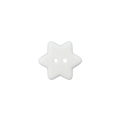 Polyester button Star 15mm