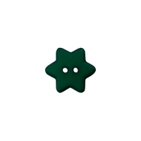 Polyester button Star 15mm