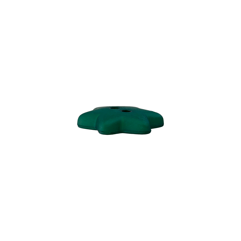 Polyester button Star 15mm