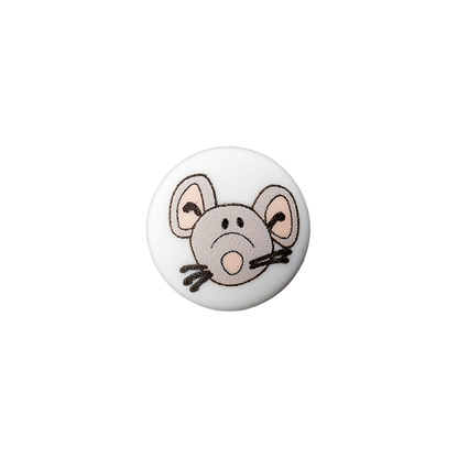 Polyester button Mouse 12mm
