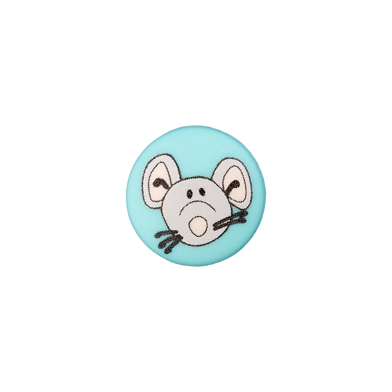 Polyester button Mouse 12mm