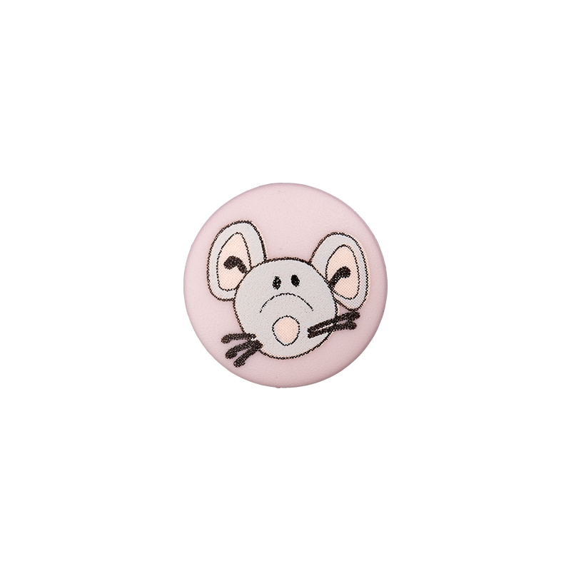 Polyester button Mouse 12mm