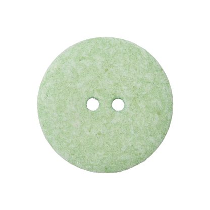 Cotton/polyester button 2-holes, recycled,15mm,18mm