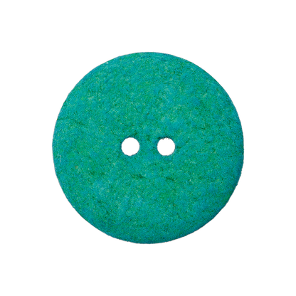 Cotton/polyester button 2-holes, recycled,15mm,18mm