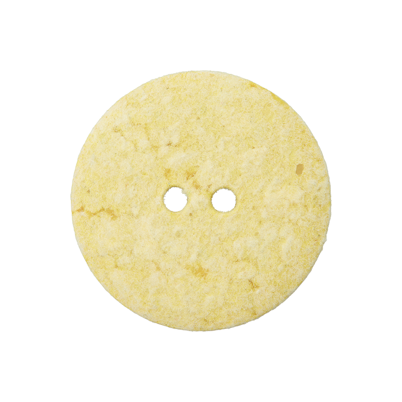 Cotton/polyester button 2-holes, recycled,15mm,18mm