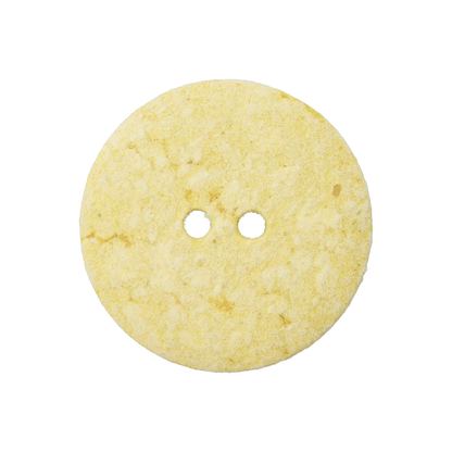 Cotton/polyester button 2-holes, recycled,15mm,18mm