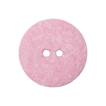 Cotton/polyester button 2-holes, recycled,15mm,18mm