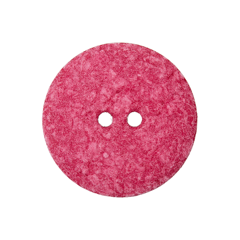 Cotton/polyester button 2-holes, recycled,15mm,18mm