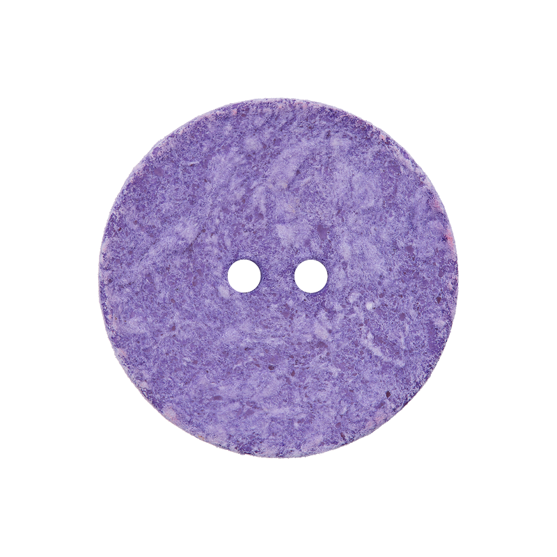 Cotton/polyester button 2-holes, recycled,15mm,18mm