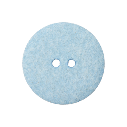 Cotton/polyester button 2-holes, recycled,15mm,18mm