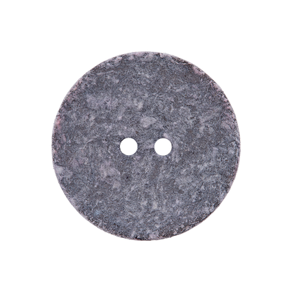 Cotton/polyester button 2-holes, recycled,15mm,18mm